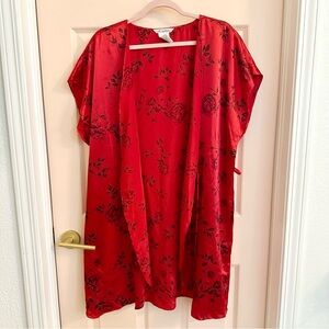 Secret Treasures Vibrant Red Kimono